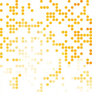 Sarı rastgele noktalar arka plan, yaratıcı tasarım şablonları