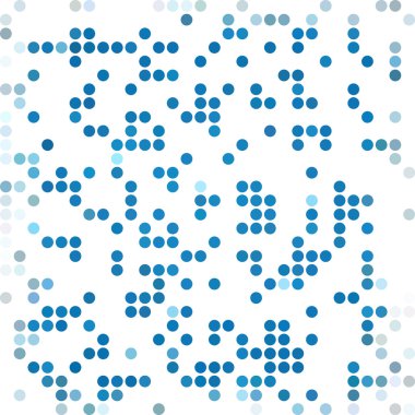 Mavi rastgele noktalar arka plan, yaratıcı tasarım şablonları