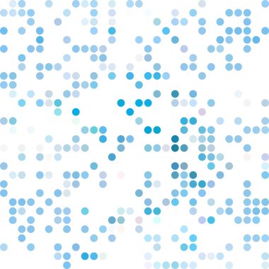Mavi rastgele noktalar arka plan, yaratıcı tasarım şablonları