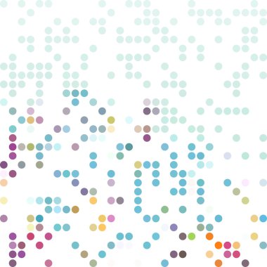 Renkli rastgele noktalar arka plan, yaratıcı tasarım şablonları