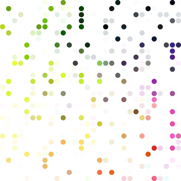 Fond de points aléatoires colorés, Modèles de conception créative — Image vectorielle