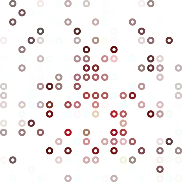 Rode Donuts achtergrond, creatief ontwerpsjablonen — Stockvector