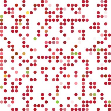 Kırmızı rastgele noktalar arka plan, yaratıcı tasarım şablonları