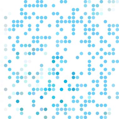 Mavi rastgele noktalar arka plan, yaratıcı tasarım şablonları