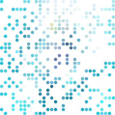 Mavi rastgele noktalar arka plan, yaratıcı tasarım şablonları