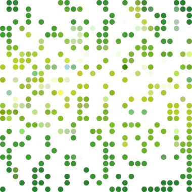 Yeşil rastgele noktalar arka plan, yaratıcı tasarım şablonları