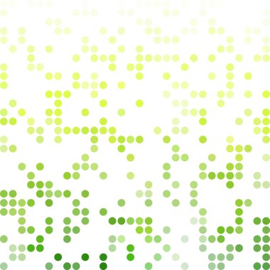 Yeşil rastgele noktalar arka plan, yaratıcı tasarım şablonları