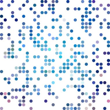 Mavi rastgele noktalar arka plan, yaratıcı tasarım şablonları