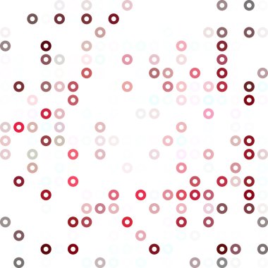 Kırmızı Donuts arka plan, yaratıcı tasarım şablonları