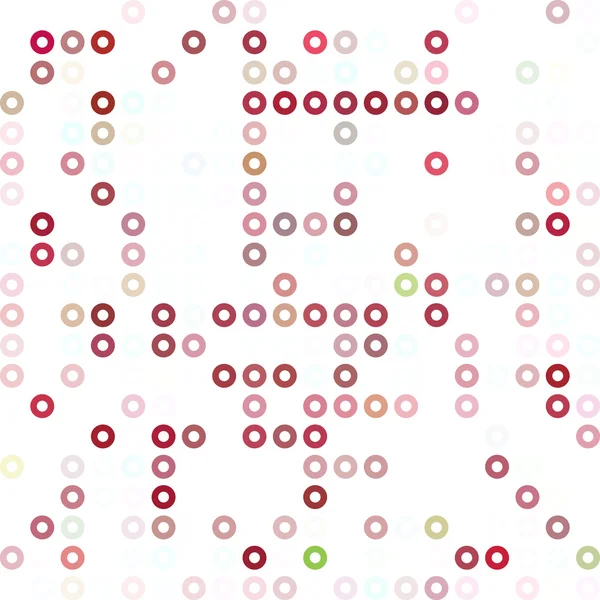 Червоний пончики фону, креативний дизайн шаблонів — стоковий вектор