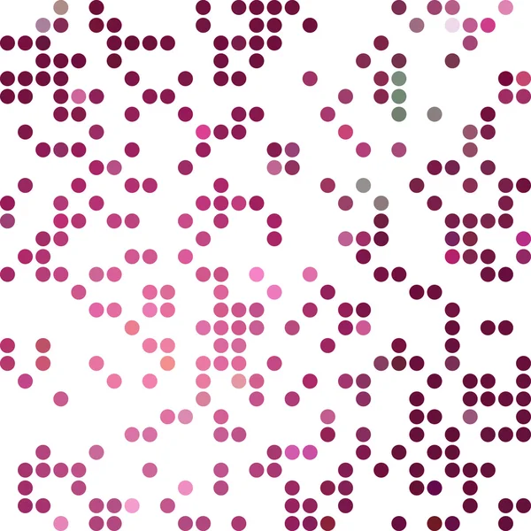 Fioletowe kropki losowe tła, kreatywne projektowanie szablonów — Wektor stockowy