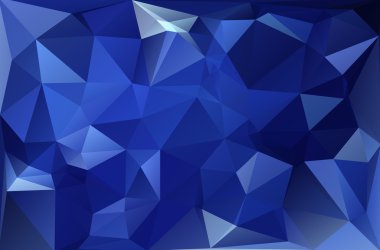 mavi çokgen mozaik arkaplan, yaratıcı tasarım şablonları