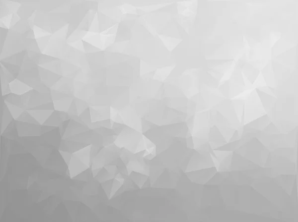 Gray Polygonal Mosaic Background, Creative Design Templates — Stock Vector