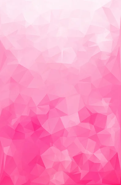 Arrière-plan mosaïque polygonale rose, Modèles de conception créative — Image vectorielle