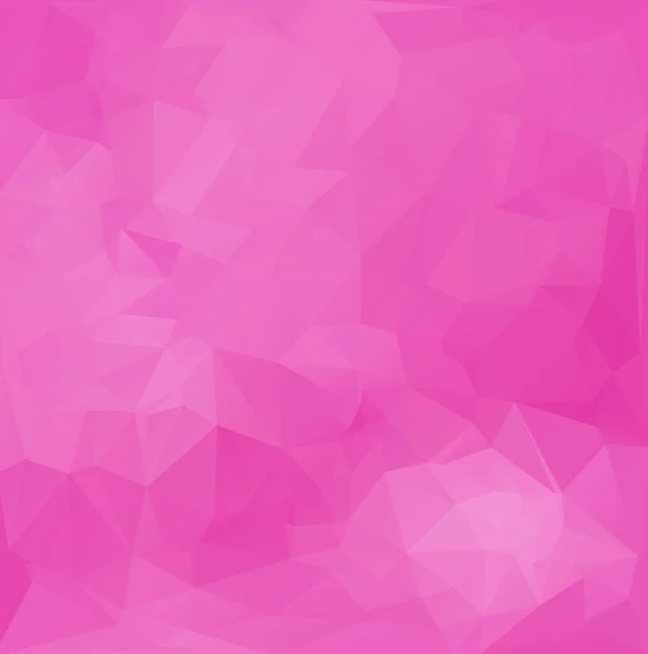 Pinker polygonaler Mosaik-Hintergrund, kreative Design-Vorlagen — Stockvektor