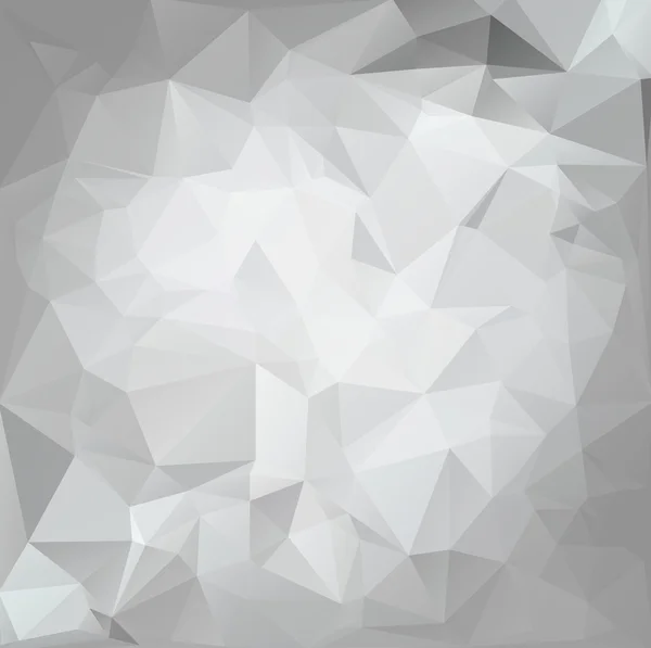Arrière-plan mosaïque polygonale grise, Modèles de conception créative — Image vectorielle