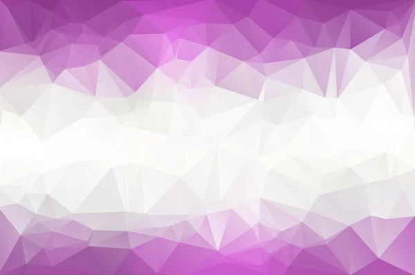 Fundo do mosaico poligonal roxo, modelos de design criativo — Vetor de Stock