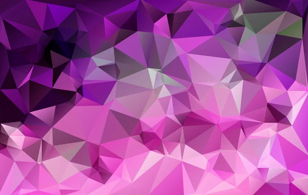Purple Polygonal Mosaic Background, Creative Design Templates — Stock Vector