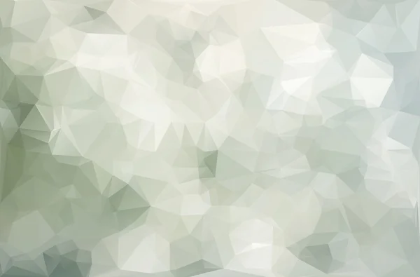 Latar Belakang Mozaik abu-abu Polygonal, Templat Desain Kreatif - Stok Vektor