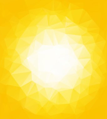 Sarı Çokgen Mozaik Arkaplan, Yaratıcı Tasarım Şablonları