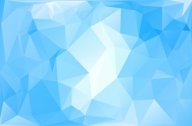 mavi çokgen mozaik arkaplan, yaratıcı tasarım şablonları