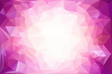Mor Çokgen Mozaik Arkaplan, Yaratıcı Tasarım Şablonları