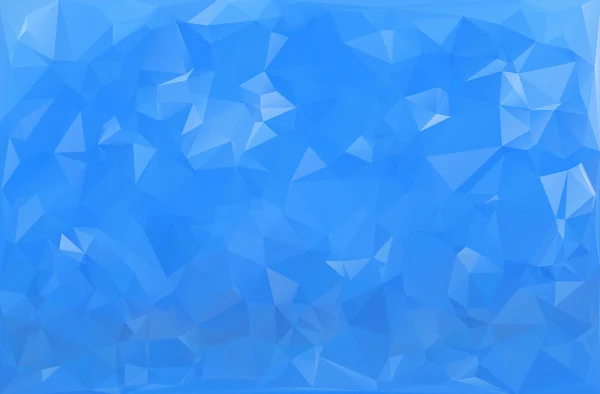 Fundo de mosaico poligonal azul, modelos de design criativo —  Vetores de Stock