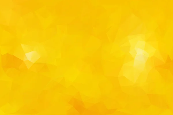 Fondo de mosaico poligonal amarillo, plantillas de diseño creativo — Vector de stock