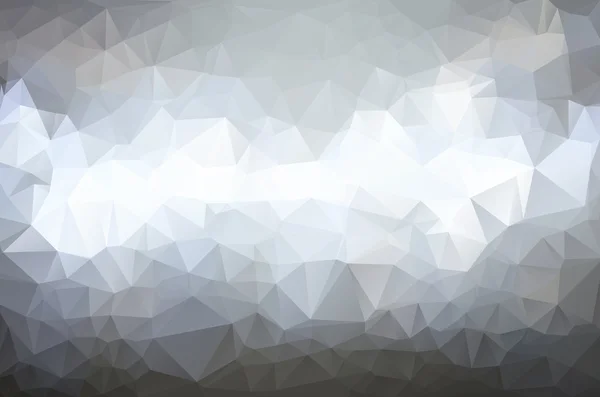 灰色の多角形のモザイクの背景、創造的なデザイン テンプレート — ストックベクタ