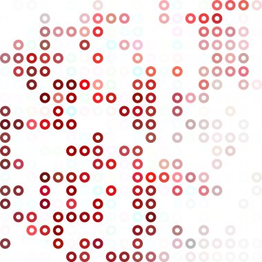 Kırmızı Donuts arka plan, yaratıcı tasarım şablonları