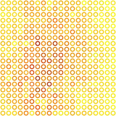 Turuncu Donuts arka plan, yaratıcı tasarım şablonları