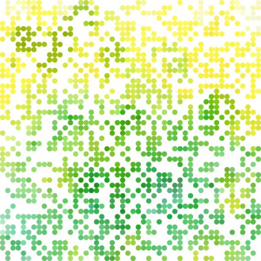 Yeşil rastgele noktalar arka plan, yaratıcı tasarım şablonları