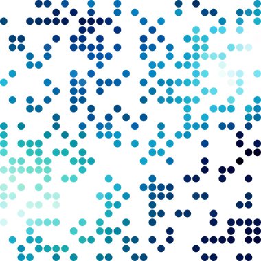 Mavi rastgele noktalar arka plan, yaratıcı tasarım şablonları