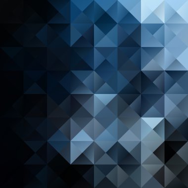 Mavi Izgara Mozaik Arkaplan, Yaratıcı Tasarım Şablonları