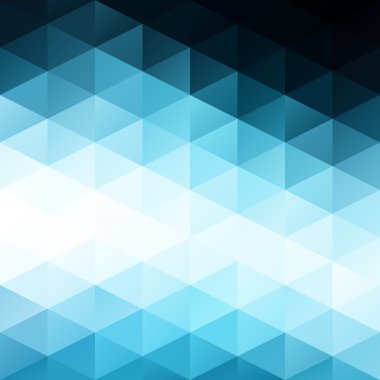 Mavi Izgara Mozaik Arkaplan, Yaratıcı Tasarım Şablonları