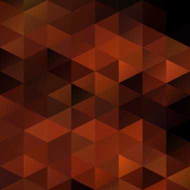 Turuncu Izgara Mozaik Arkaplan, Yaratıcı Tasarım Şablonları