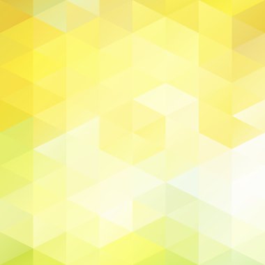 Sarı Izgara Mozaik Arkaplan, Yaratıcı Tasarım Şablonları