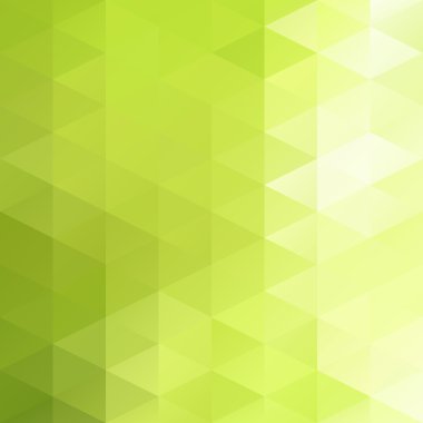 Yeşil Izgara Mozaik Arkaplan, Yaratıcı Tasarım Şablonları