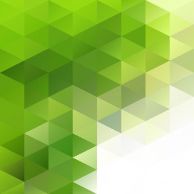 Yeşil Izgara Mozaik Arkaplan, Yaratıcı Tasarım Şablonları