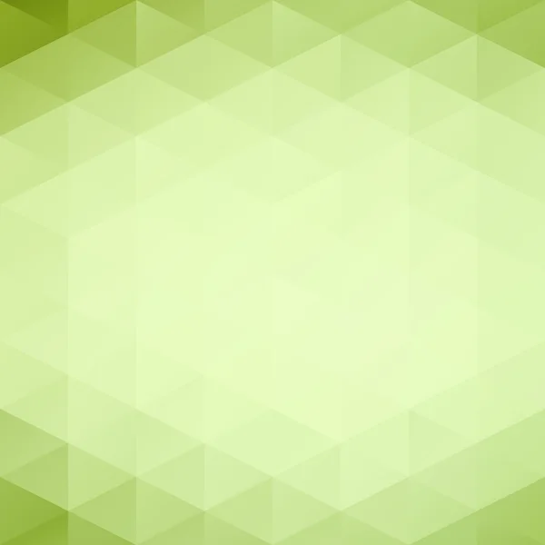 Gröna rutnät Mosaik bakgrund, Creative Design Mallar — Stock vektor