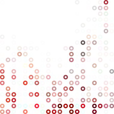 Kırmızı Donuts arka plan, yaratıcı tasarım şablonları