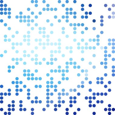 Mavi rastgele noktalar arka plan, yaratıcı tasarım şablonları