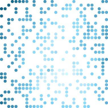 Mavi rastgele noktalar arka plan, yaratıcı tasarım şablonları