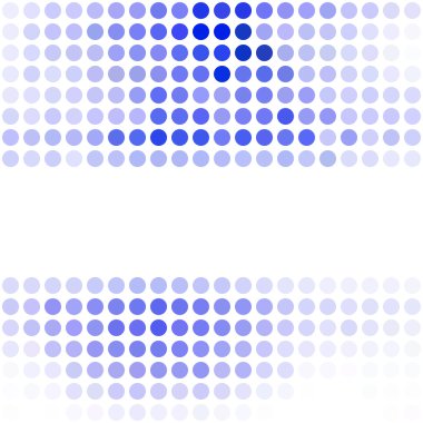 Mavi rastgele noktalar arka plan, yaratıcı tasarım şablonları