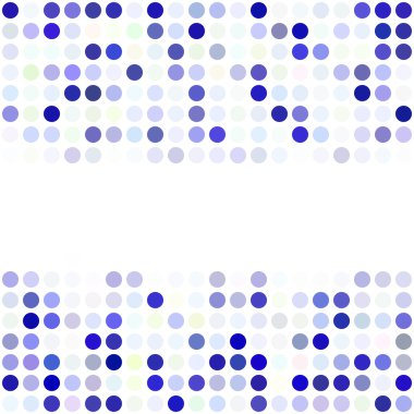 Mavi rastgele noktalar arka plan, yaratıcı tasarım şablonları