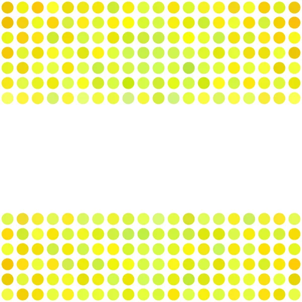 Fundo de pontos aleatórios amarelos, modelos de design criativo — Vetor de Stock