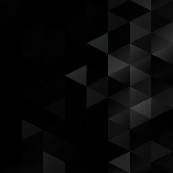 Siatka czarna mozaika tło, kreatywne projektowanie szablonów — Wektor stockowy