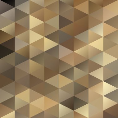 Kahverengi kılavuz Mozaik arka plan, yaratıcı tasarım şablonları