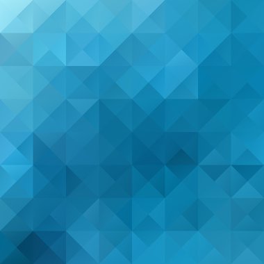 Mavi Izgara Mozaik Arkaplan, Yaratıcı Tasarım Şablonları