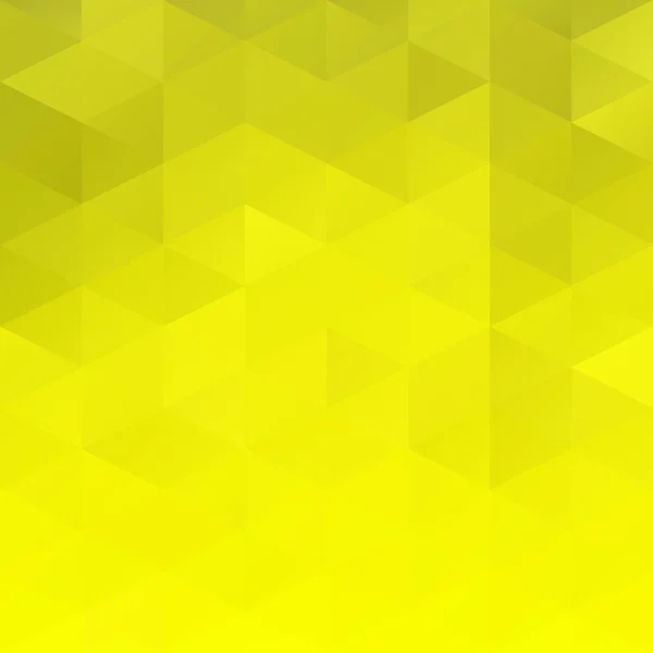 Yellow Grid Mosaic Background, Creative Design Template — 스톡 벡터